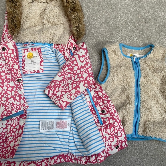 Mini Boden 3-in-1 water resistant jacket 12-18 months - Picture 3 of 6